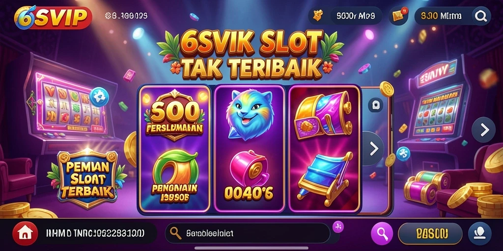 Tampilan gameplay seru dan memukau di 6SVIP.