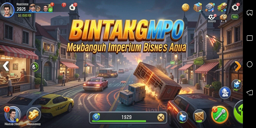 Tampilan gameplay BINTANGMPO yang seru dan mendebarkan.