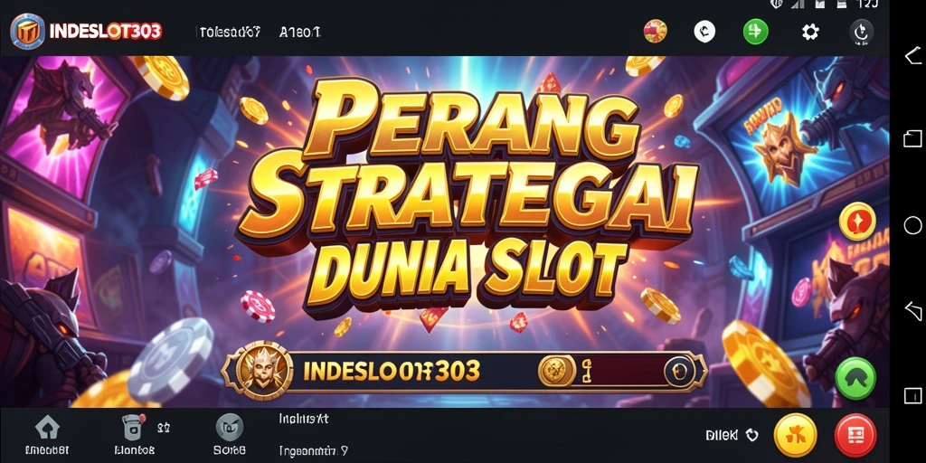 Tampilan menakjubkan dalam gameplay strategi INDESLOT303.
