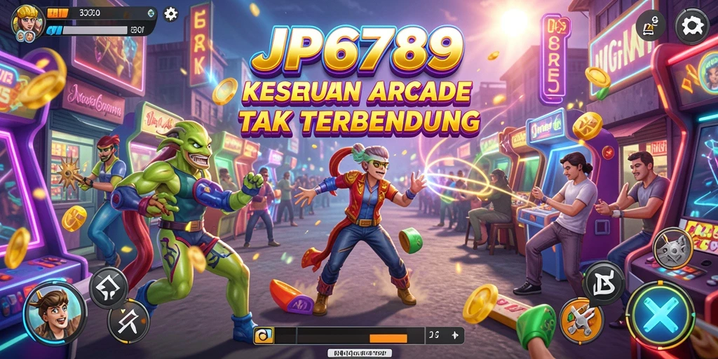 Tampilan gameplay seru dalam game Arcade JP6789.