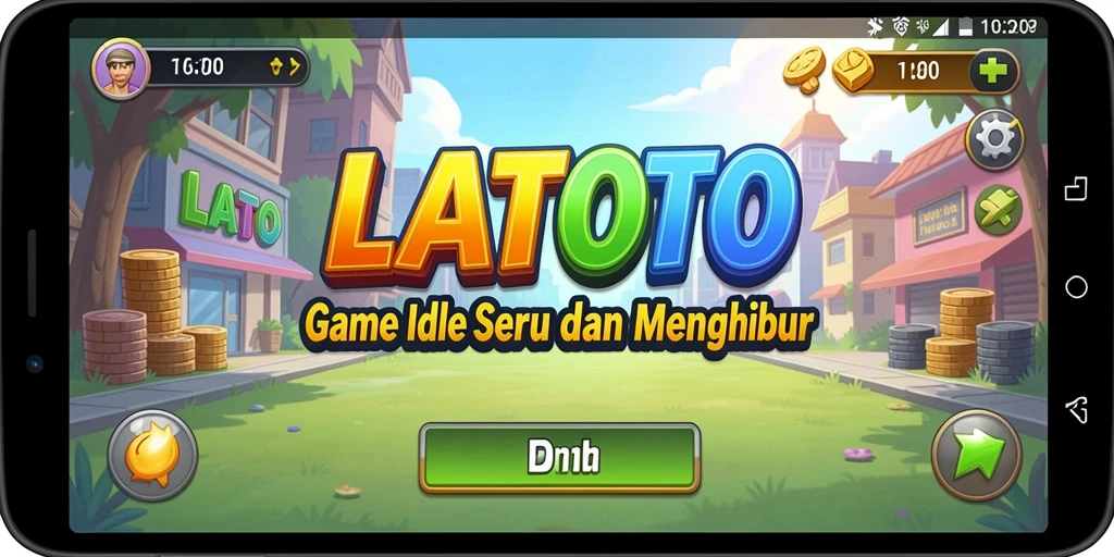 Tampilan gameplay LATOTO yang seru dan menyenangkan.