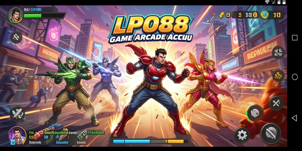 Tampilan gameplay LPO88 yang penuh aksi dan seru.