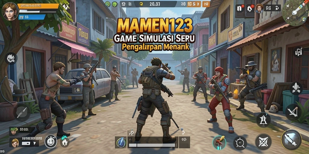 Tampilan gameplay MAMEN123 yang interaktif dan menarik.