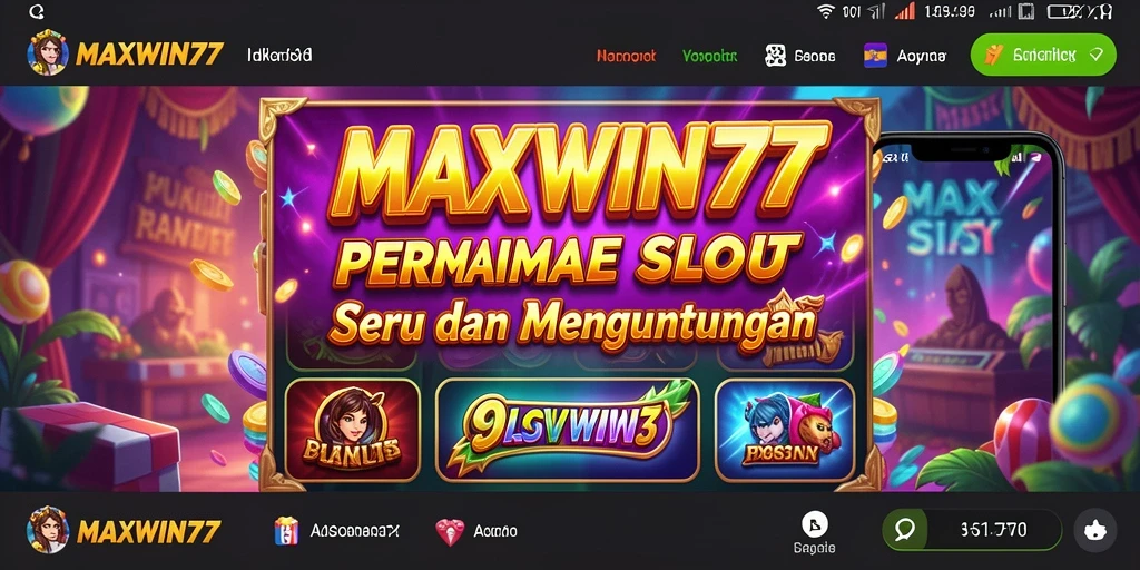 Tangkapan layar gameplay <strong>MAXWIN77</strong> yang menarik dan seru.
