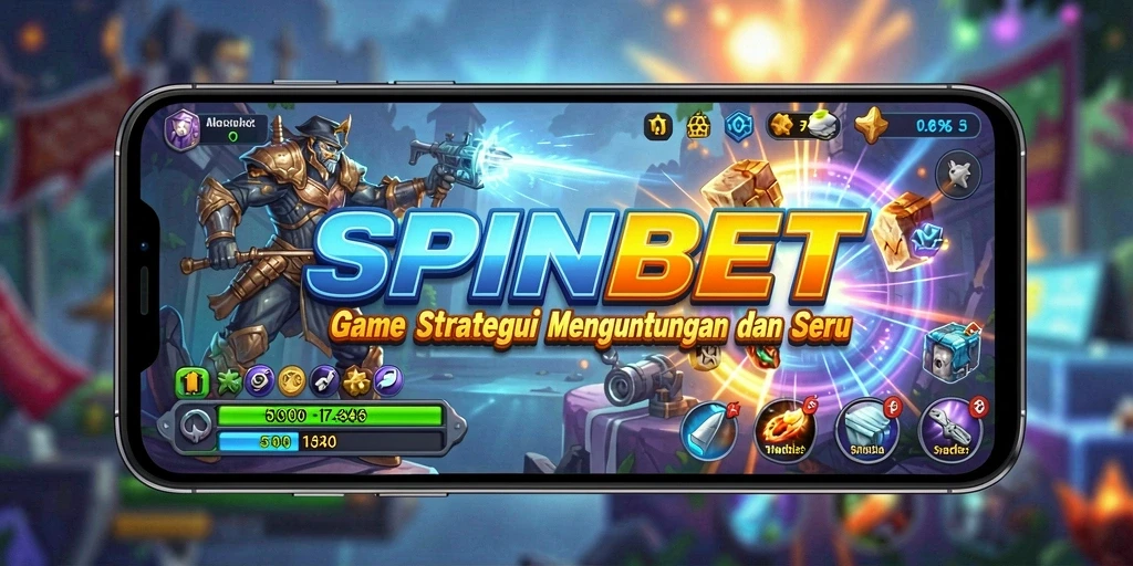 Tampilan menarik dari gameplay SPINBET yang menantang.