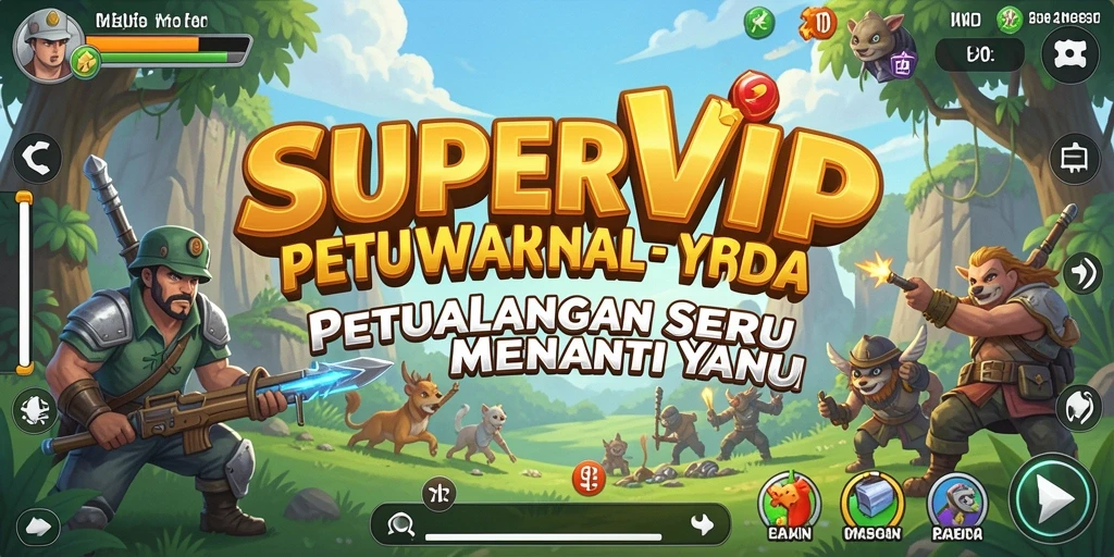 Tangkapan layar gameplay menampilkan aksi petualangan yang mendebarkan.